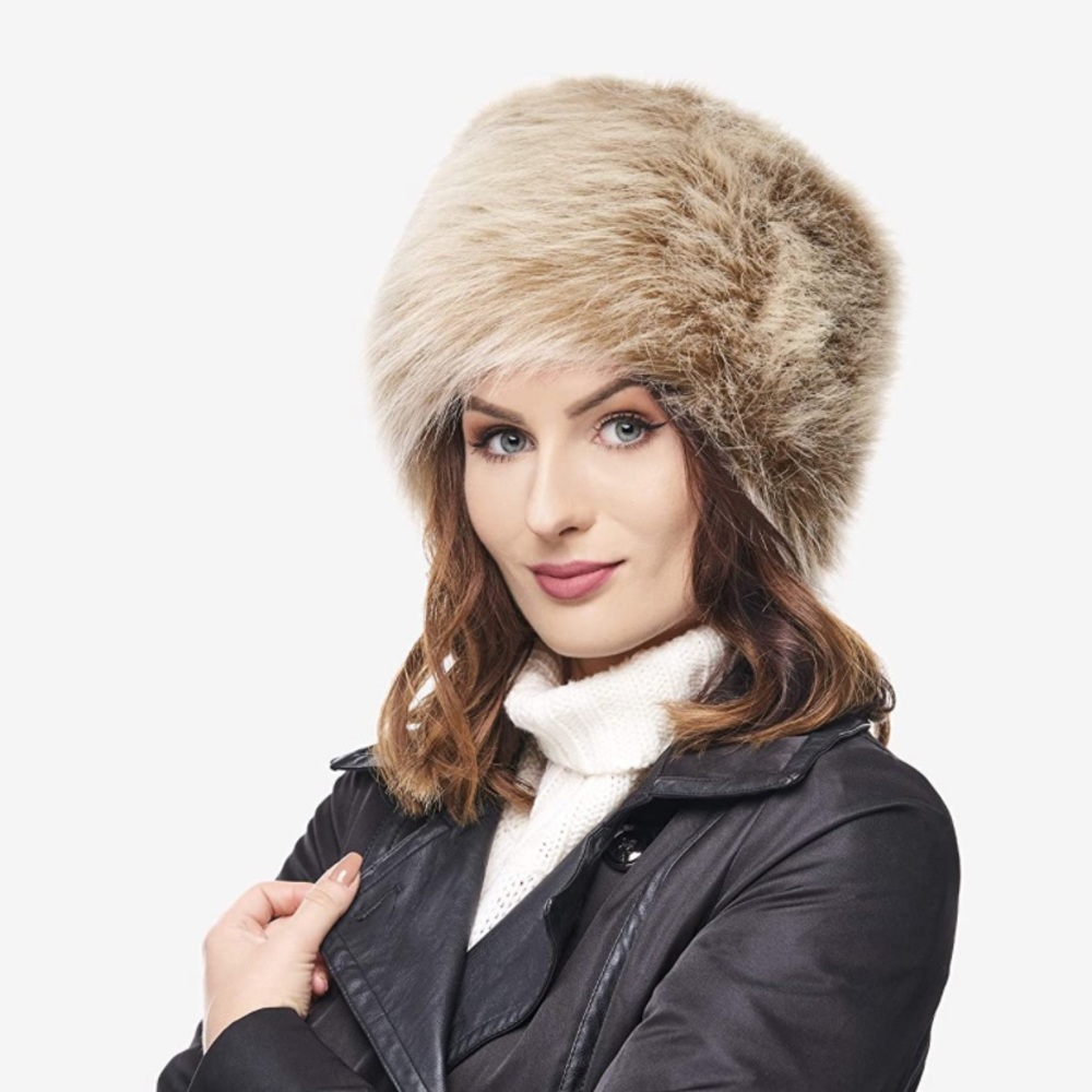 🆕Russian Faux Fur Hat-Like Real Fur Cossack Style